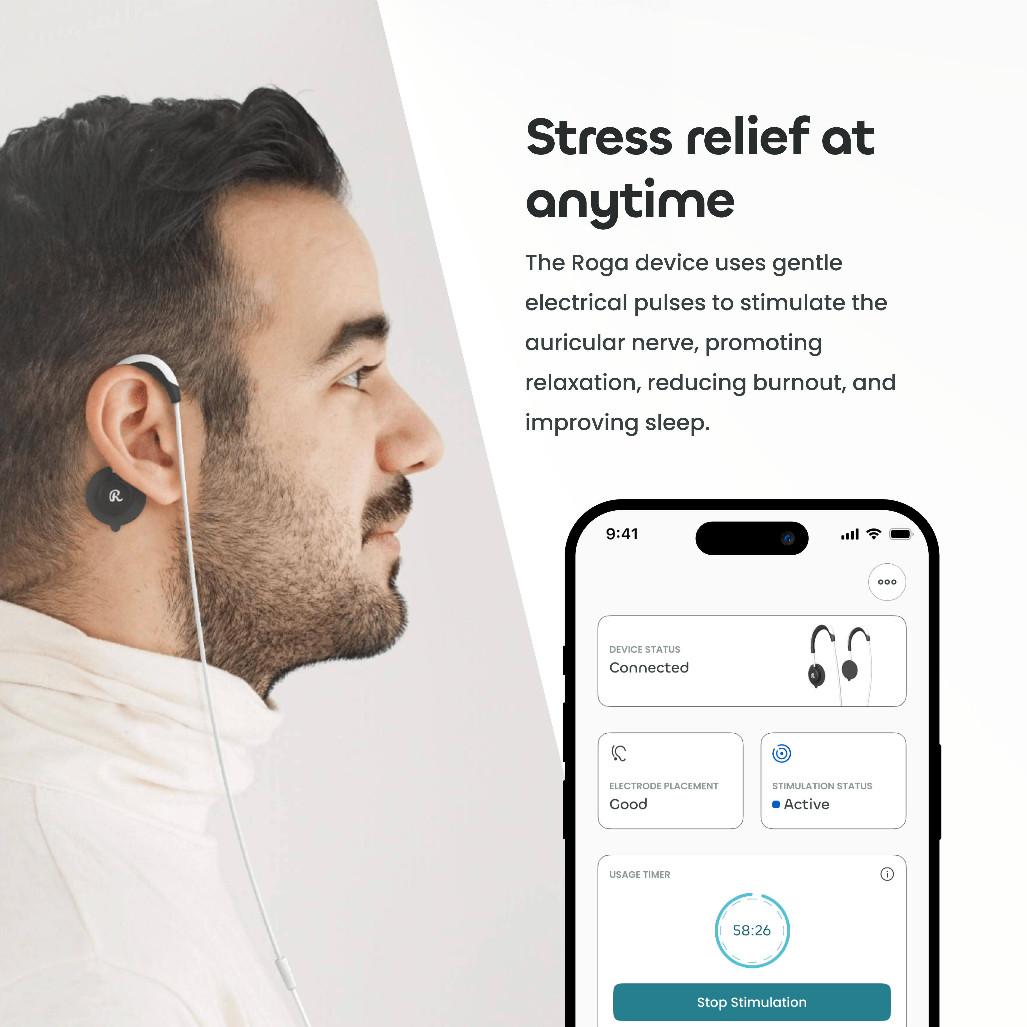 Roga Vagus Nerve Stimulation - Black Friday SALE